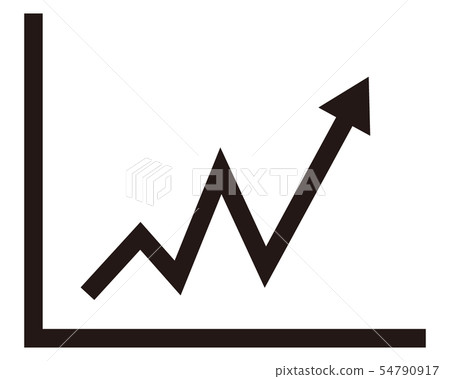 Arrow icon arrow line up graph line graph Arrow icon arrow line up graph line graph 54790917