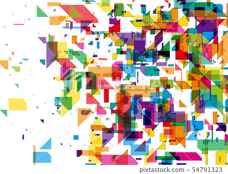 Background digital pattern - Stock Illustration [54791323] - PIXTA