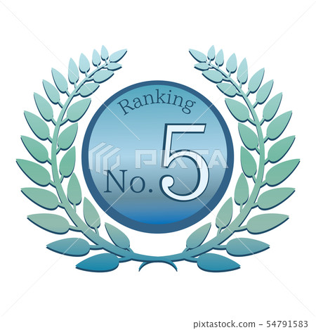 Ranking icon No. 5 01 - Stock Illustration [54791583] - PIXTA