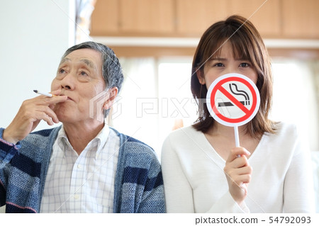 Image of annoying cigarette Image of annoying cigarette 54792093