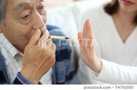 Image of annoying cigarette Image of annoying cigarette 54792095