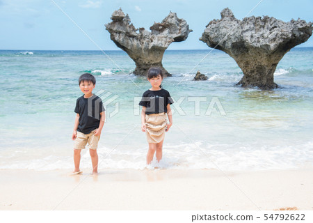 Okinawa Kuriyoshima Heart rock Okinawa Kuriyoshima Heart rock 54792622