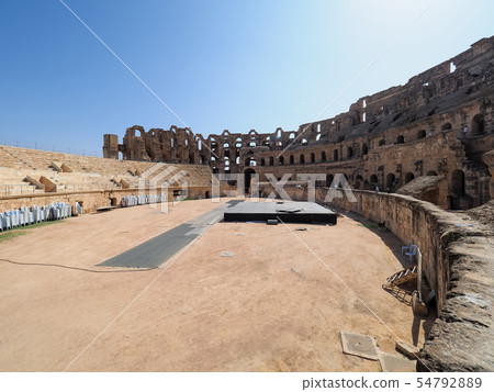 Amphitheater of El Jem, Tunisia Amphitheater of El Jem, Tunisia 54792889
