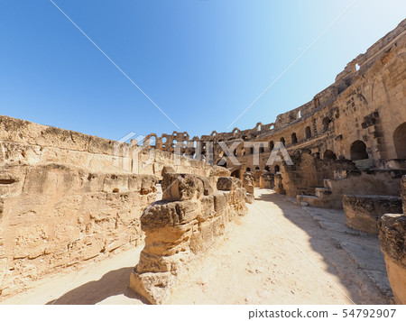 El Jem圓形劇場，El Jem突尼斯圓形劇場，突尼斯 54792907