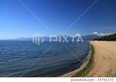 從今治的Toragana海岸公園觀看石垣山脈 從今治的Toragana海岸公園觀看石垣山脈 54793278