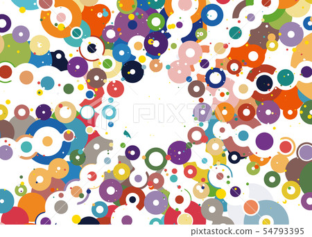 Color scheme dot circle - Stock Illustration [54793395] - PIXTA