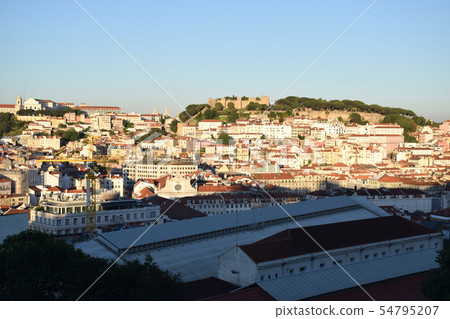 Lisbon From the San Pedro de Alcantara Lookout Lisbon From the San Pedro de Alcantara Lookout 54795207