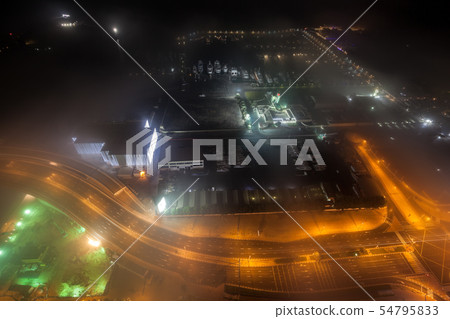 Dubai Marina in Dubai,United Arab Emirates Dubai Marina in Dubai,United Arab Emirates 54795833