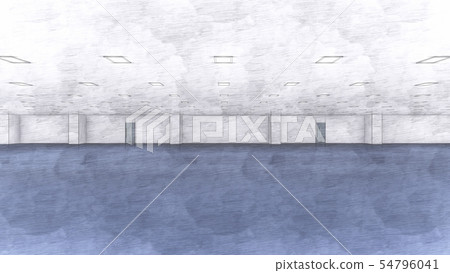 Office Without fixtures Illustration style CG1 Office Without fixtures Illustration style CG1 54796041