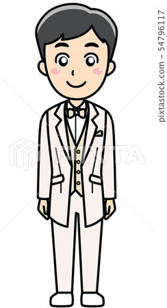 Tuxedo male groom 54796117