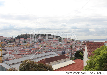 Cityscape of Lisbon from the San Pedro de Alcantara Lookout Cityscape of Lisbon from the San Pedro de Alcantara Lookout 54796972