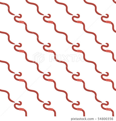 Animal Earth Red Worms for Fishing Seamless Pattern 54800356
