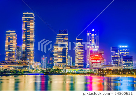 City skyscrapers in Shenzhen Talent Park 54800631