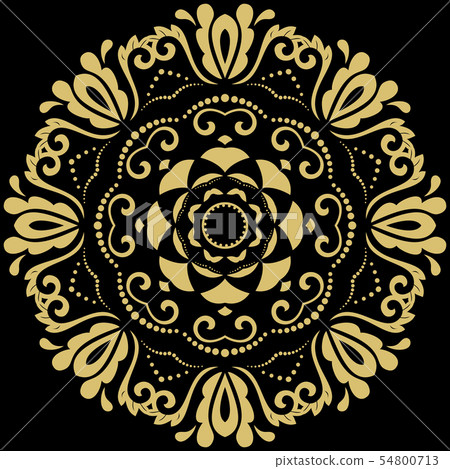 Oriental Abstract Vector Pattern Oriental Abstract Vector Pattern 54800713