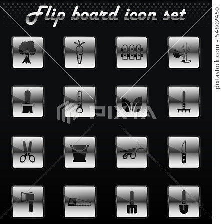 gardening icon set gardening icon set 54802450