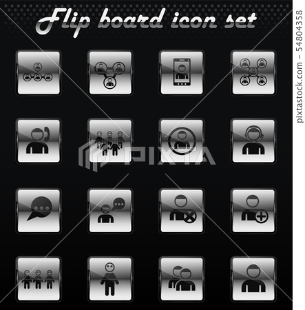 community icon set community icon set 54804358