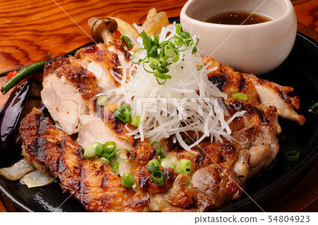 Chicken saute Teppanyaki 54804923