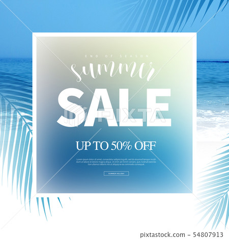 Illustration, summer, vacation 54807913