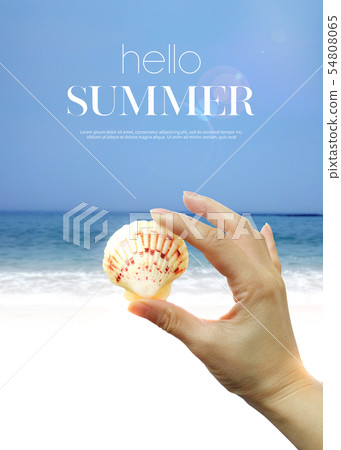 Illustration, summer, vacation Illustration, summer, vacation 54808065