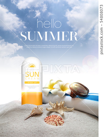 插圖,夏天,度假 插圖,夏天,度假 54808073