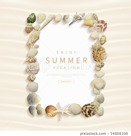 Illustration, summer, vacation 54808108