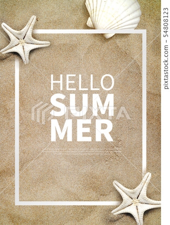 Illustration, summer, sale 54808123