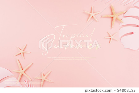 例證，棕櫚樹，夏天 54808152