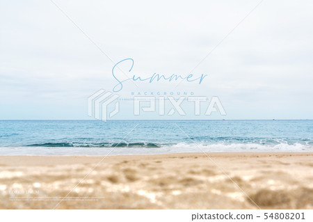 例證，夏天，背景 54808201