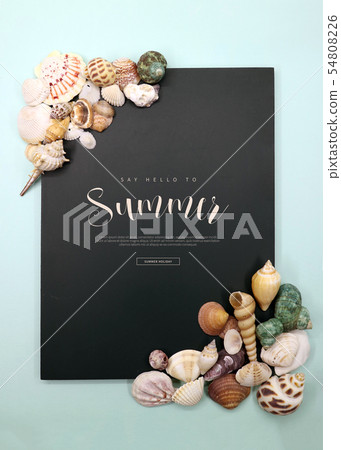 Illustration, summer, background 54808226