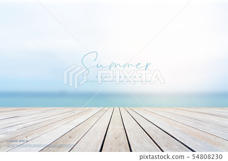 Illustration, summer, background 54808230