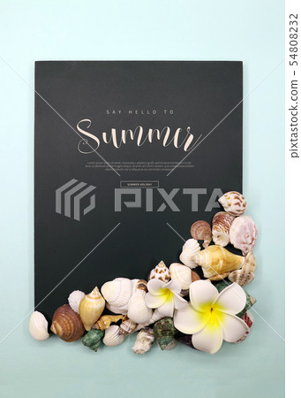 Illustration, summer, background 54808232