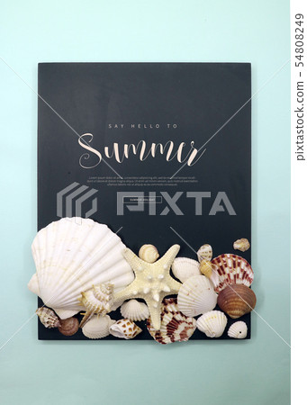 Illustration, summer, background 54808249