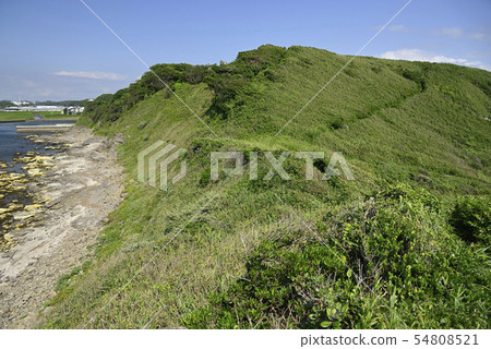 Miura Peninsula [Kanagawa Prefecture] Kurosaki's nose [Summer] ridge line 54808521