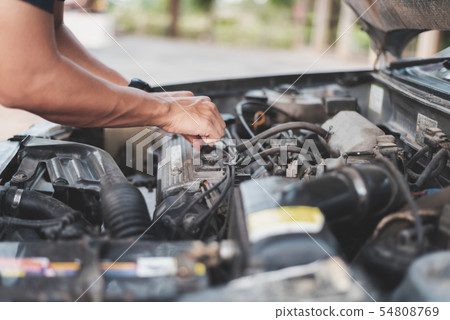 Old car repair concept 54808769