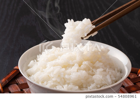 Freshly cooked rice 54808961