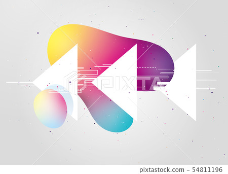 Background material image gradation 54811196