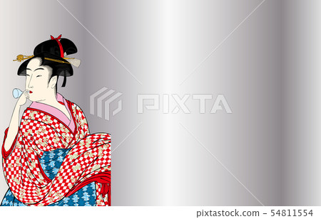 Woman Bright Version 1 Silver Back Blowing Kitagawa Kayo Image Poppin 54811554