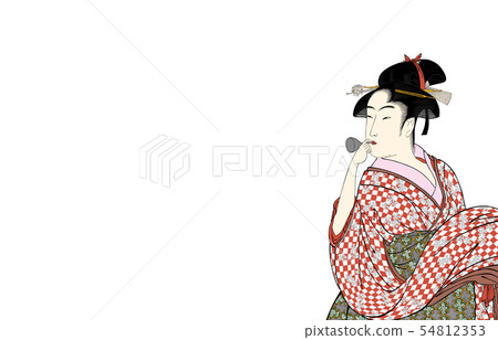 A woman version 1 white back that blows the pop pop pop song A woman version 1 white back that blows the pop pop pop song 54812353