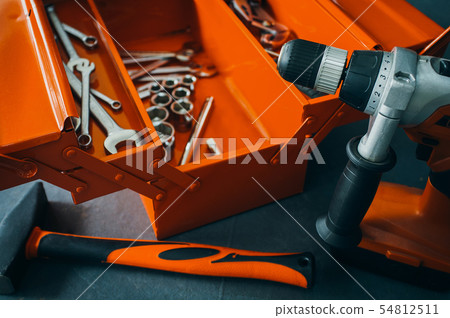 mechanic workshop toolbox wrench instruments mechanic workshop toolbox wrench instruments 54812511