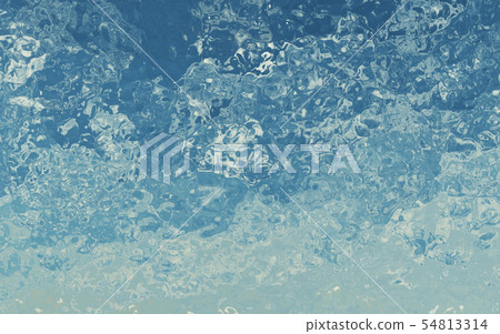 Sky seen from under the sea (with clouds) Sky seen from under the sea (with clouds) 54813314