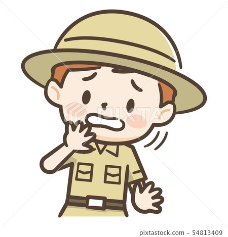 冒險家男孩咆哮 54813409