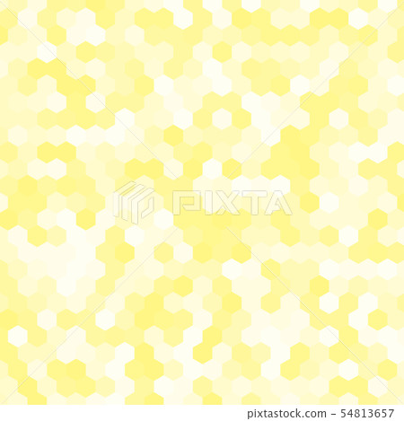 Vector banner consisting of yellow honeycomb tiles Vector banner consisting of yellow honeycomb tiles 54813657