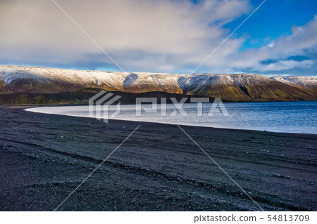 Kleifarvatn near Reykjavik in Iceland in Europe 54813709