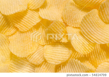 golden crunchy chips, food background, close up golden crunchy chips, food background, close up 54814709