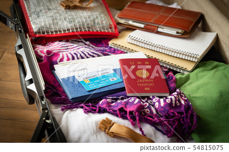 手提箱海外旅行保險信用卡夏季出差護照 手提箱海外旅行保險信用卡夏季出差護照 54815075