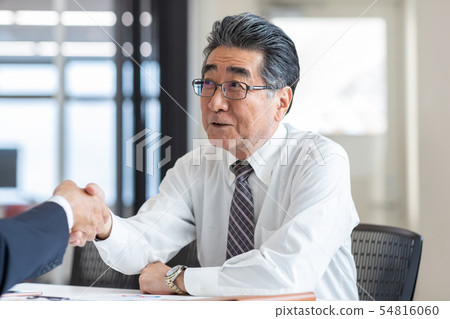 商務人士 商人 男性白領 54816060