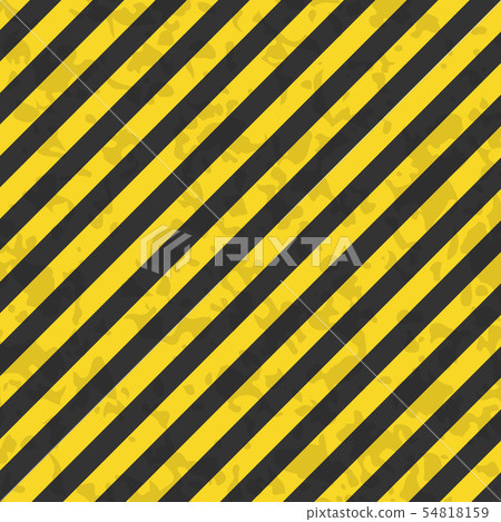 Grunge Black and Orange Surface as Warning or Danger Pattern Old. Vector illustration. 54818159