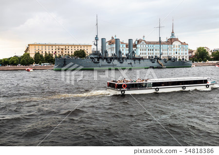 Aurora is a Russian protected cruiser, currently preserved Aurora is a Russian protected cruiser, currently preserved 54818386