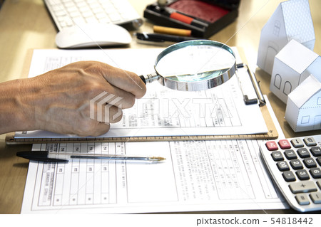 承包商用放大鏡 54818442