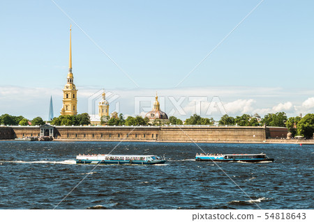 Peter and Paul fortress the Neva river in St. Petersburg 54818643